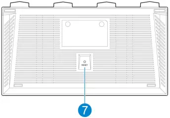 ZTE T3000 AX3000 Pro WiFi 6 Router A07c