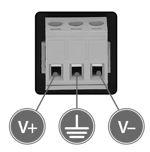 Terminal Block Installation (DC Input 44 - 57 V)
