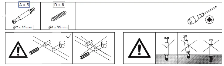 FUFU-GAGA-LJY-KF210113-03-Bookcase-White-3-Shelf-Bookcase-Instruction-Manual-fig-6