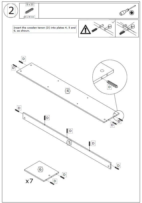 FUFU-GAGA-LJY-KF210113-03-Bookcase-White-3-Shelf-Bookcase-Instruction-Manual-fig-8
