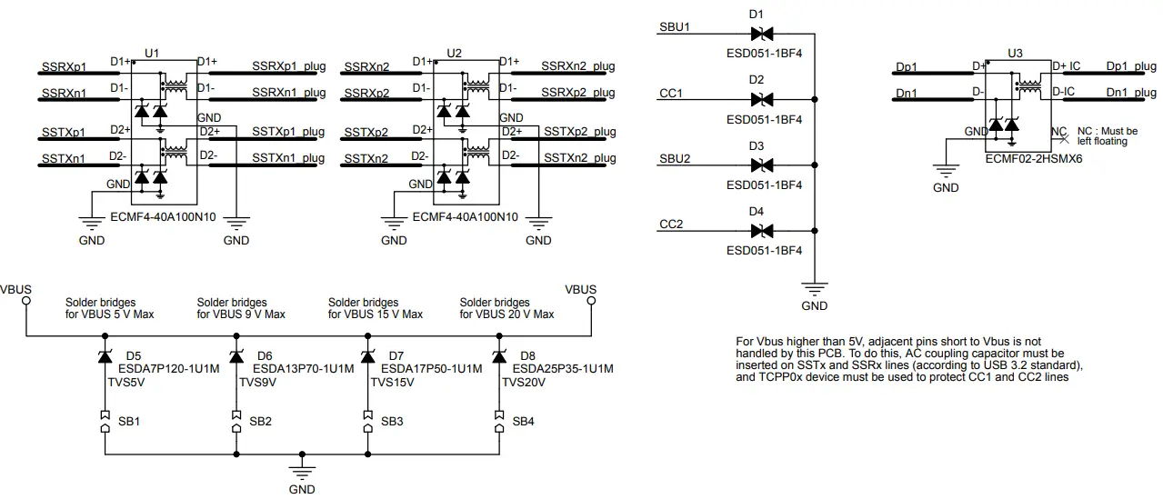 STEVAL-OET005 SB Type-C ESD Evaluation Kit-FIG10