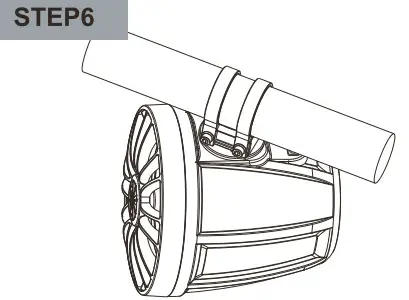 ROCKVILLE UT525B Marine UTV-ATV ROll Bar Step 6