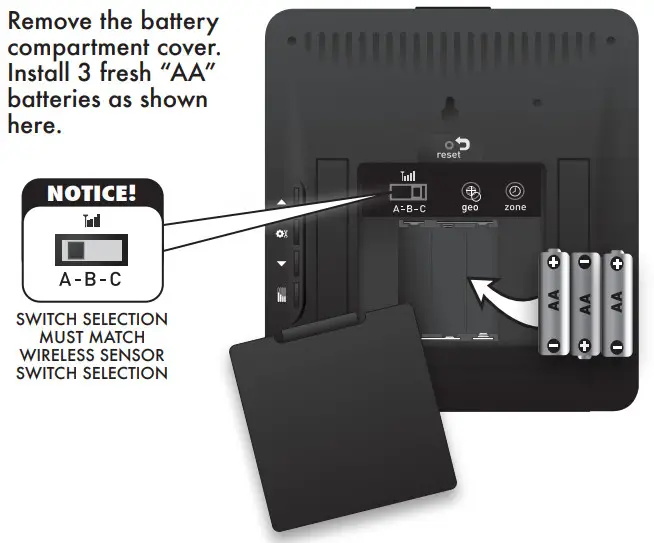 ACURITE 02036WB Weather Station - Display Console