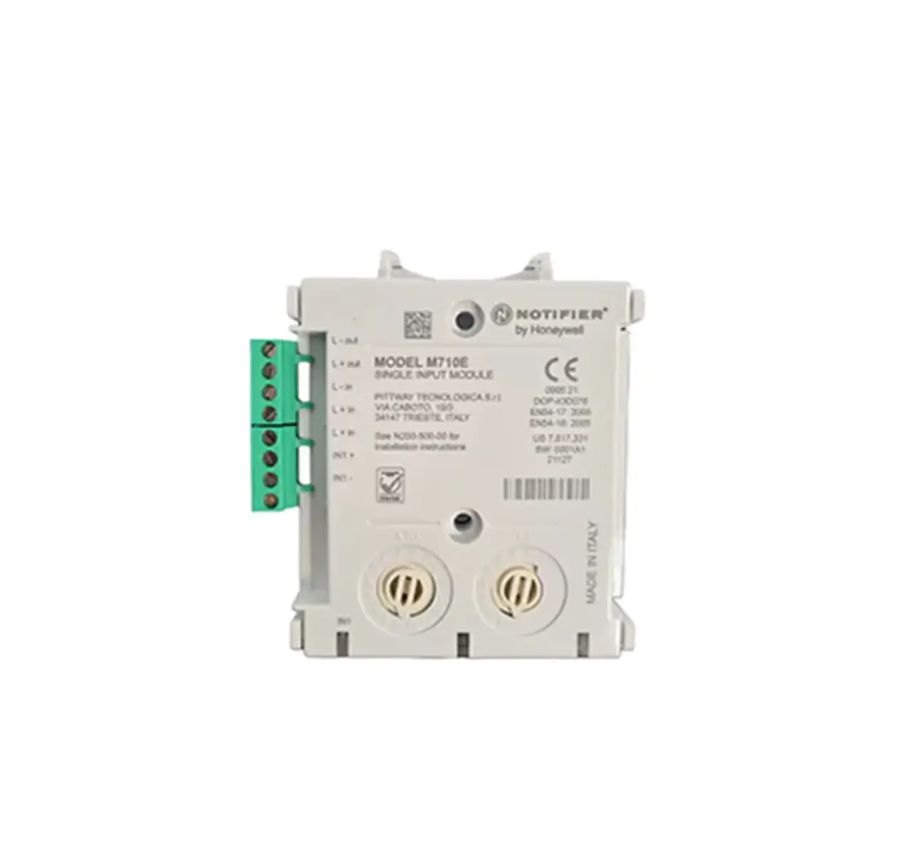 Notifier M710e-cz Single Input Module Instruction Manual