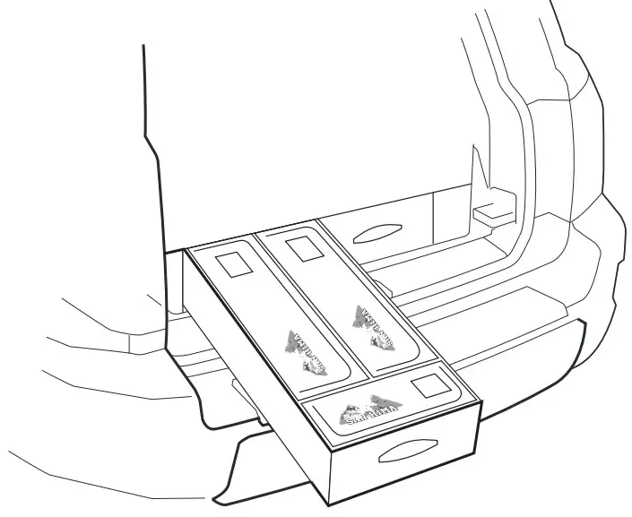 SAN HIMA SH CG M6015 BN Car Storage Bag - drawer of the vehicle