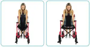 Folding and unfolding the chair