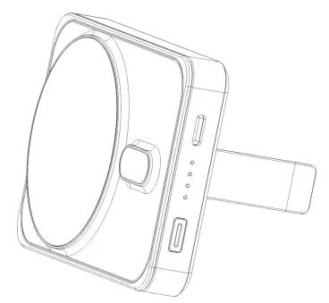 Shenzhen Mengzheng Technology M1 Magnetic Wireless Power Bank