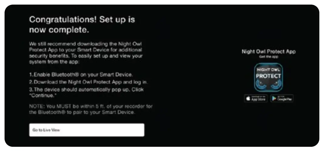 Manual Setup (TV / Monitor)