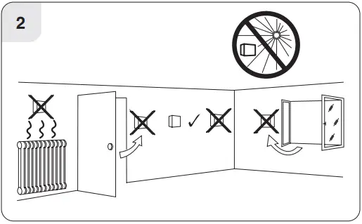 EPH CONTROLS CMF Room Frost Thermostat 2