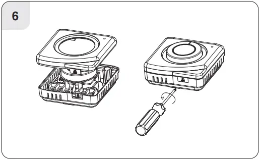 EPH CONTROLS CMF Room Frost Thermostat 6