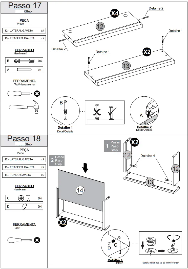 Rodler RD612 Escritorio Niza Coffee Desk - fig 12