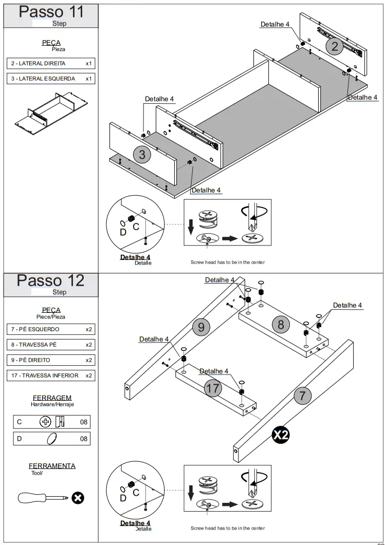 Rodler RD612 Escritorio Niza Coffee Desk - fig 9