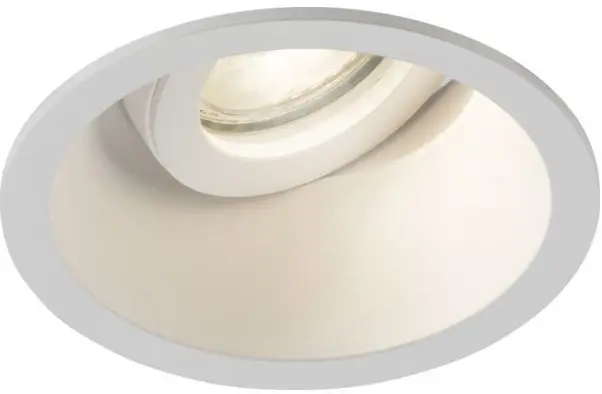 DIB1TRW Dipa White Round Anti-Glare Tilt Light