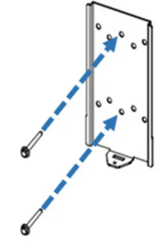 Installing the mounting bracket