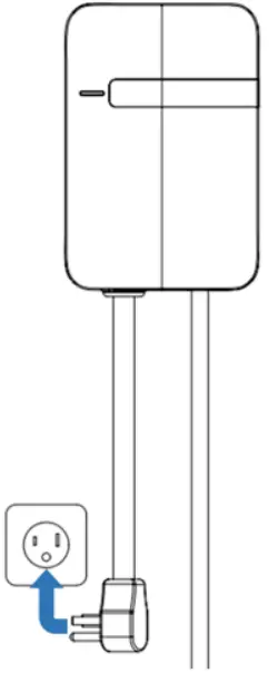 Plug in the power cord