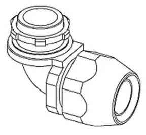 Right angle conduit