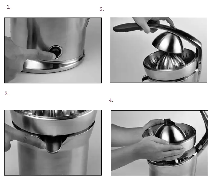 Breville 800CPXL Citrus Press Pro Juicer 7