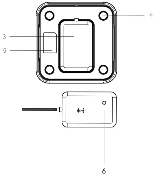 Huizhou Dudu Pet Products DU3L WCS Pet Water Fountain - Bottom View