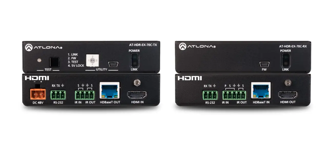 Atlona At-hdr-ex-70c-rx 4k Hdr Hdmi Over Hdbaset Rx Installation Guide