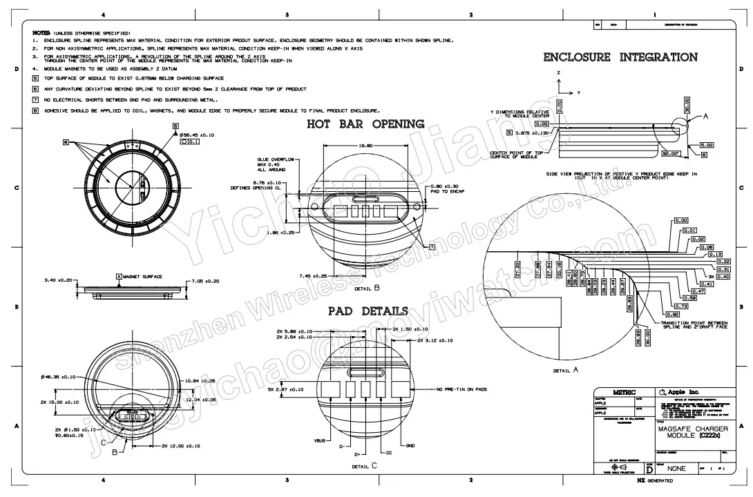 Apple C222 MagSafe Charger Module-Charger Module2