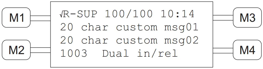 SIEMENS FS RD2 R Remote LCD Display Annunciator - Active Event Mode