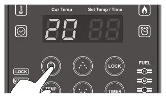 Airrex Infrared Heater AH-200-300-800 - Plug in the power cord. Start the heater.