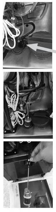 Airrex Infrared Heater AH-200-300-800 - REPLACING THE FUEL FILTER