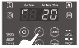 Airrex Infrared Heater AH-200-300-800 - When timer operation is on