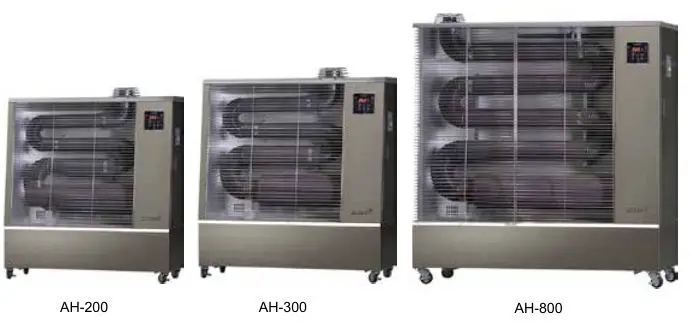 Airrex Infrared Heater Ah-200/300/800 User Manual Airrex Infrared Heater Ah-200/300/800 User Manual