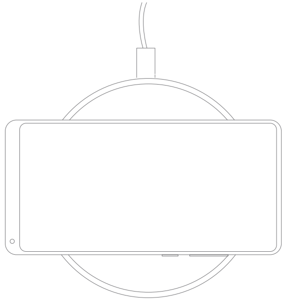 xiaomi WPC01ZM Mi Wireless Charging Pad - Charging