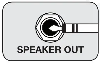 ROCKVILLE 15 Active DJ - OUTPUT CONNECTION