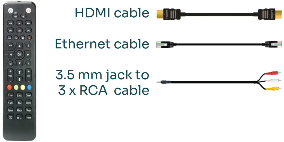 amino R180 4K Ultra HD Client Device - Optional accessories