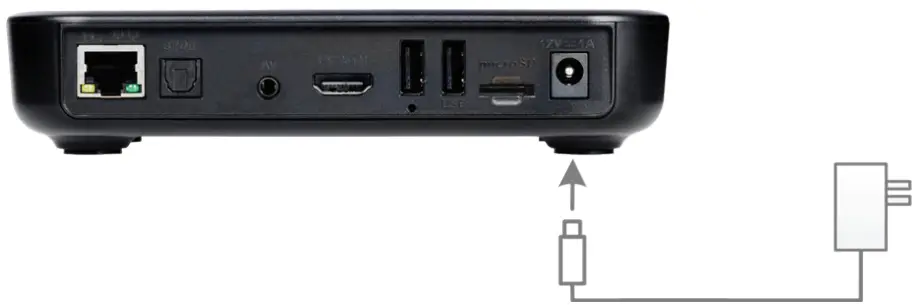 amino R180 4K Ultra HD Client Device - power supply