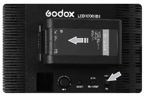 Godox LED1000II LED Video Light- Installing