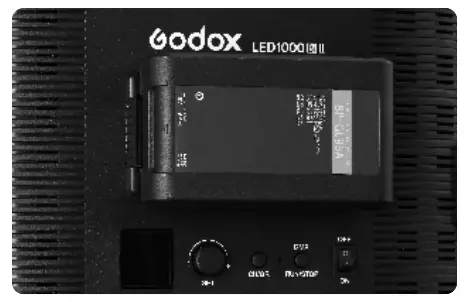 Godox LED1000II LED Video Light- Power