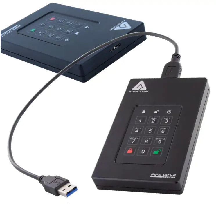 APRICORN Aegis Fortress L3 - Aegis Fortress L3 Connections