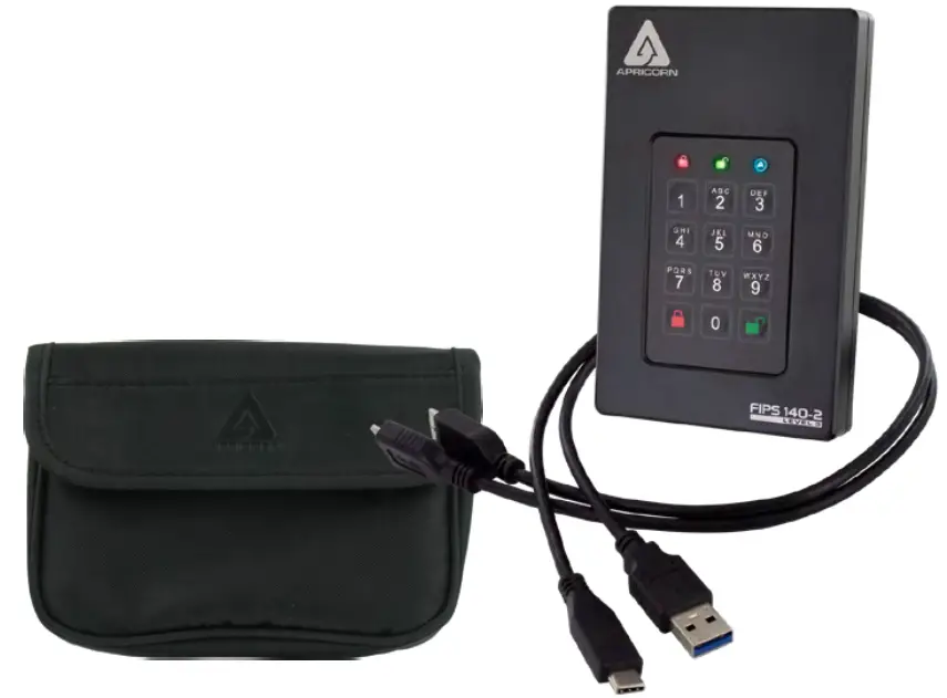 APRICORN Aegis Fortress L3 - Package contents