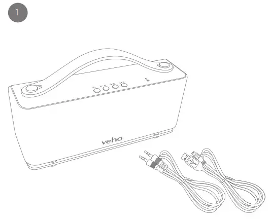 veho MR-7 Retro Wireless Speaker - Product Overview 1