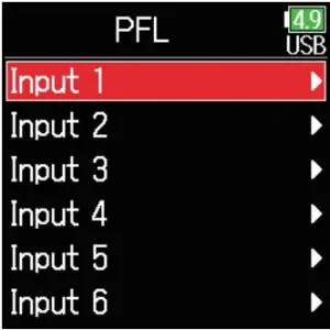 Adjusting Input Levels