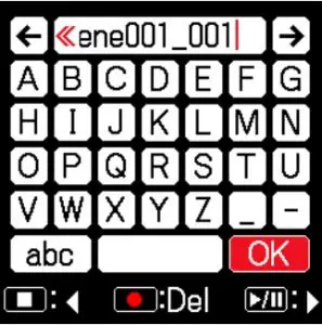 Changing Folder and Take Names