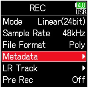 Changing The Track Name