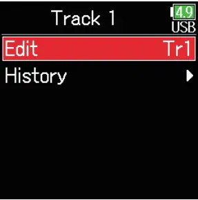 Changing The Track Name