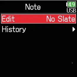 Checking and editing take metadata