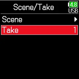 Checking and editing take numbers