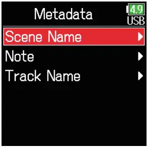 graphical Recorded Scene Setting and Managinguser interface, application