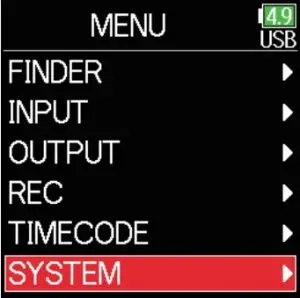 Setting for Recording Time Display