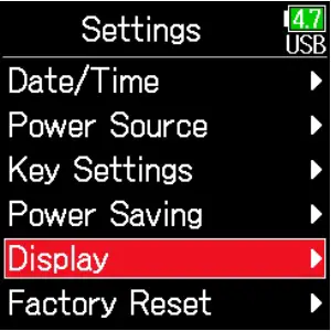 Setting Playback Time Display