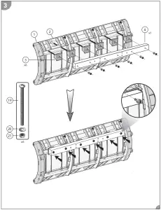 nordic plow NAP ZR3 9 in W 19 5 in H Composite Snow Plow - fig2