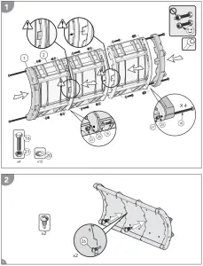nordic plow NAP ZR3 9 in W 19 5 in H Composite Snow Plow - fig3