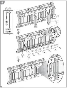 nordic plow NAP ZR3 9 in W 19 5 in H Composite Snow Plow - fig5